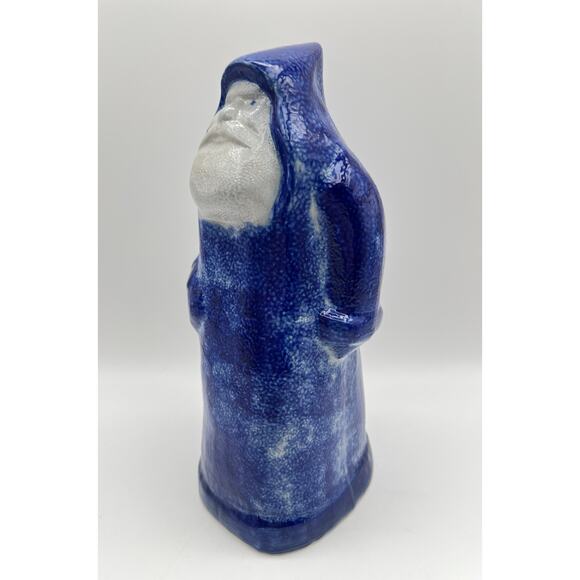 Eldreth Pottery Salt Glazed Santa Old World Father...